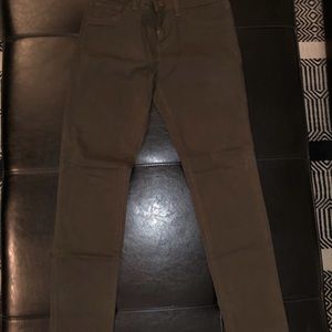 Dark Olive Green J Brand Jeans